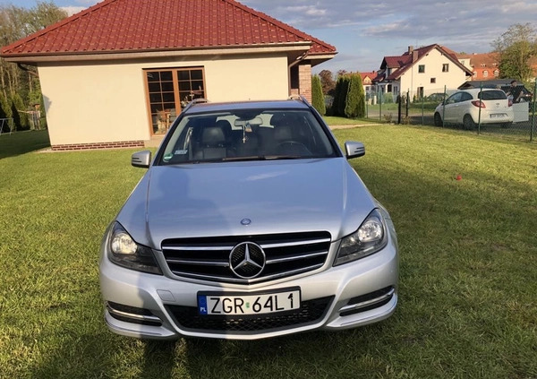 Mercedes-Benz Klasa C cena 29500 przebieg: 273888, rok produkcji 2012 z Mieszkowice małe 92